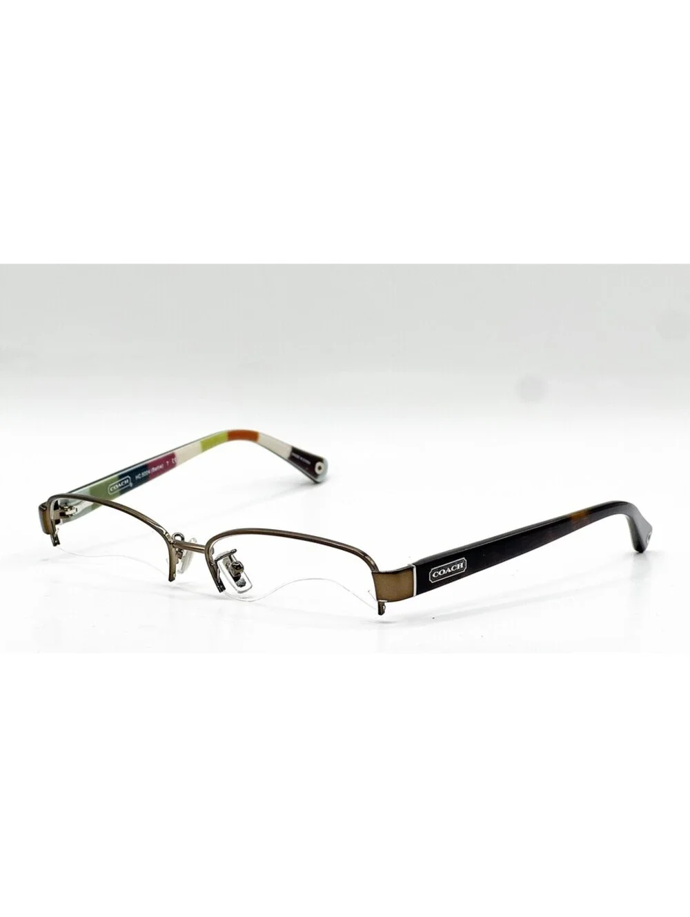 Coach HC 5004 9027 Dark Brown Tortoise Authentic Eyeglass Frames 53-16